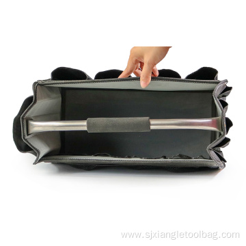 Foldable Open Tote Tool Bag Electrician with Handle